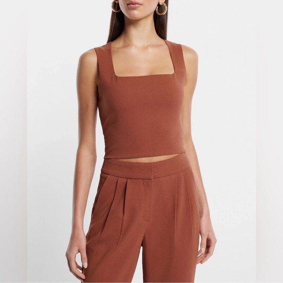 Express Terracotta Women’s Top - Picture 1 of 7
